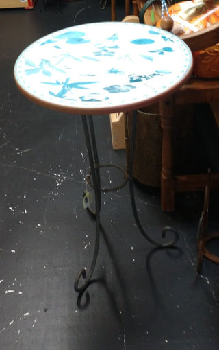 Small Metal Garden Table