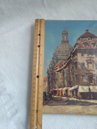 "FrauenBirche" Church of our Lady Dresden Germany oil painting Price is Firm