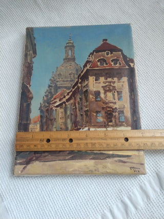 "FrauenBirche" Church of our Lady Dresden Germany oil painting Price is Firm