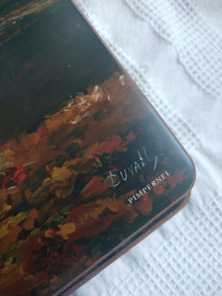 Set of 4 Placemats Pimpernel - French Village Scene by Roger Duvall