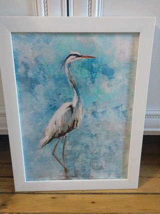 Framed Flamingo Print 18"x14" Price is Firm