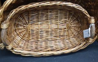 Med Flat Basket w handles