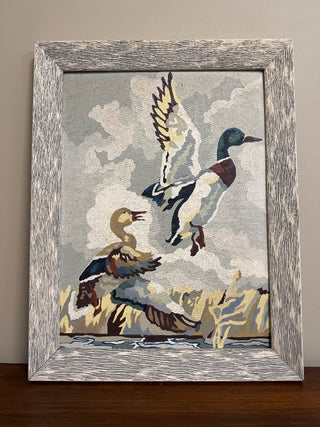 1950s Mallards Paint-By-Number Art (18.5"H 14.5"W) - TGL#91
