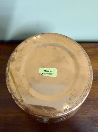 Hammered Solid Copper Cauldron (8"W 5.5"H) - TGL#125