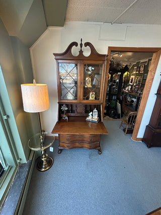 Maddox Mahogany Secretary Desk w/ Claw Feet 35Wx18Dx82H