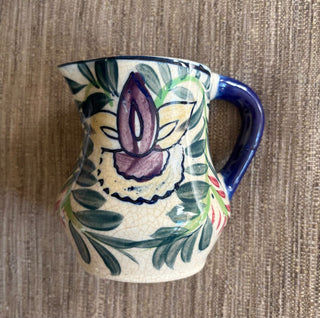 Mexican painted pitcher