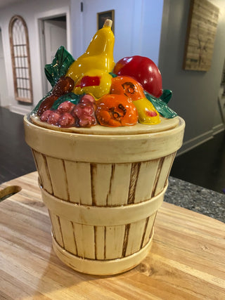 McCoy Fruit Basket Cookie Jar