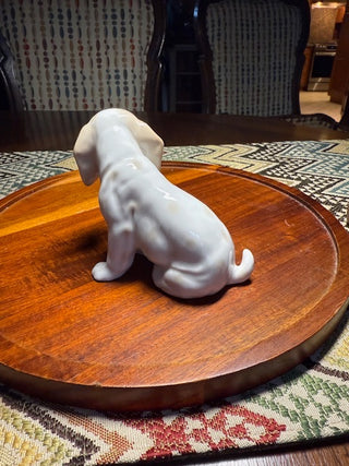 Porcelain Dog Figurine
