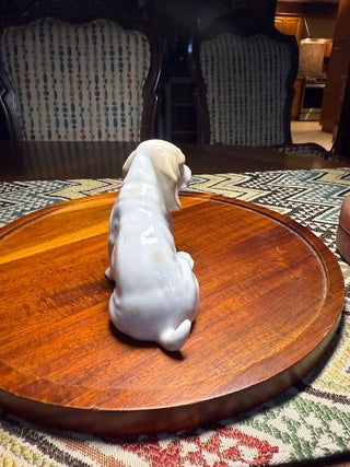 Porcelain Dog Figurine