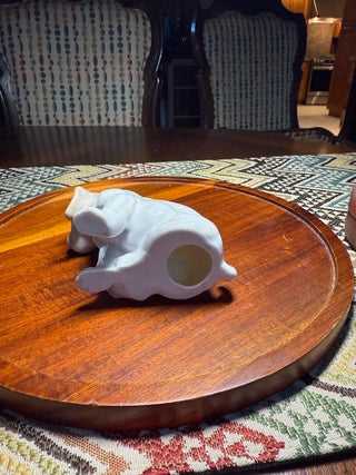 Porcelain Dog Figurine