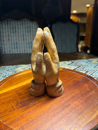 Wooden Praying Hands