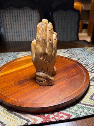 Wooden Praying Hands