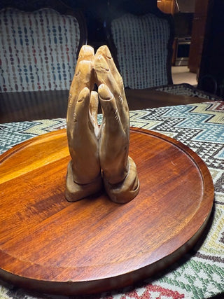 Wooden Praying Hands