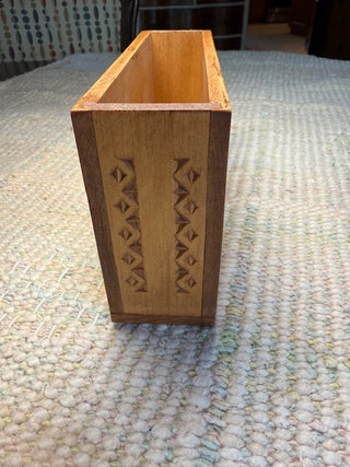 Carved Wooden Box