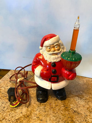 1950’s Royal Lite Santa w Bubble Light Working