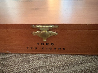 wooden cigar box