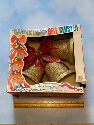 Vintage boxed Twinkling  bells working