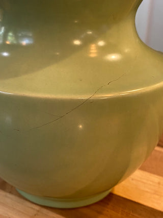 1950's 5" Mint Green Poppy Trail Vase -