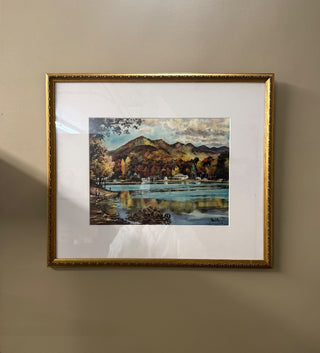 Original Water Color Landscape (21"W 18"H) - TGL#143