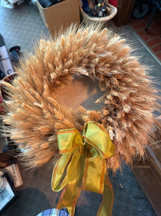 Rustic Wheat Wreath
