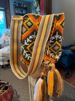 Fall Colors Crochet Bag