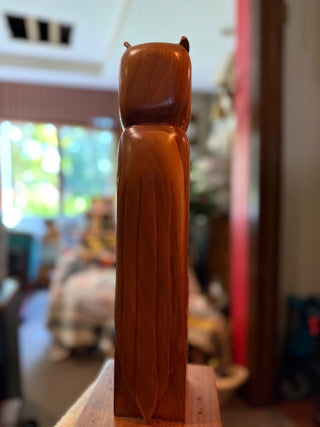 Large Wooden Own Figurine
