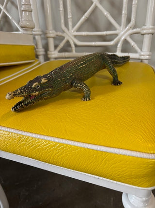 Vintage Collectible Toy AAA Rubber Alligator / Crocodile #280