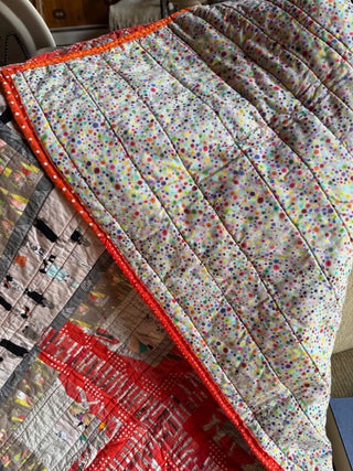 Handmade Halloween Quilt (by S.Tinberg)
