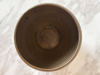 Etched Brass Planter