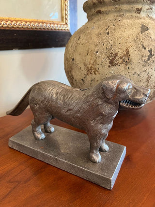 Antique Cast Iron Dog Nutcracker
