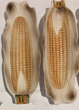Vintage Ceramic Corn Dishes (set 4)