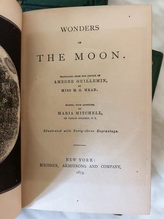 Set of 5 "Illustrated Library of Wonders" Antique Hardcover Books