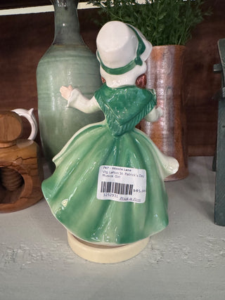 Vtg Lefton St. Patrick's Day Musical Girl