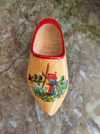 med wooden shoe