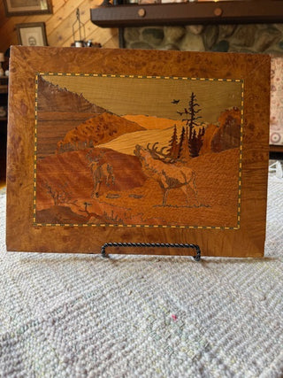 Vintage Wooden Inlay