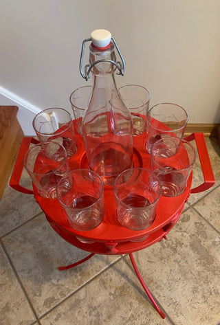 UNIQUE/RARE metal tray w/removable legs (11pcs)