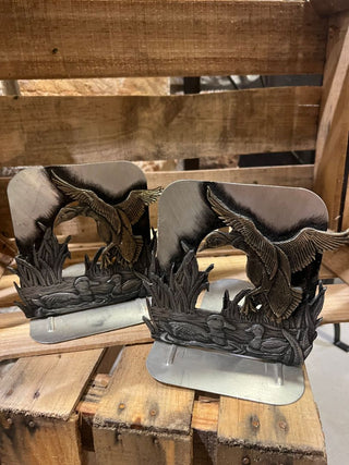Pair of Mallard Duck Book Ends