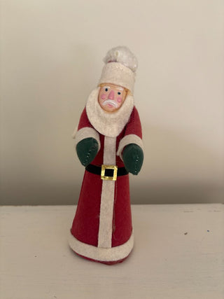felt Santa statue