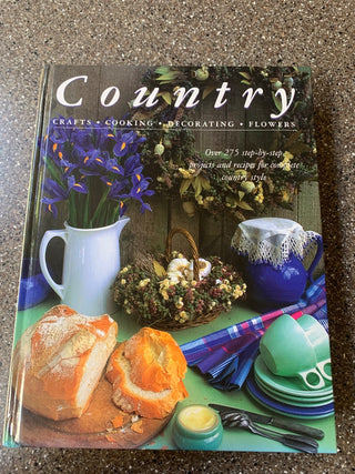Country-crafts-cooking-decorating-flowers book