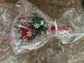 ceramic skillet w candles