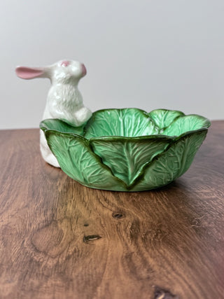 Vintage bunny cabbage bowl each