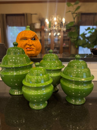 Vintage 1960s  Canister Set, MCM Kitchen Decor( set of 4)