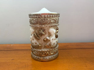 vintage angel candle