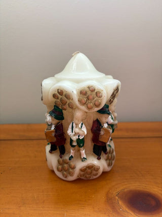 vintage musician candle