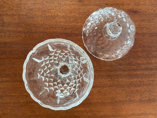 Cut Crystal Candy Dish w/ Lid