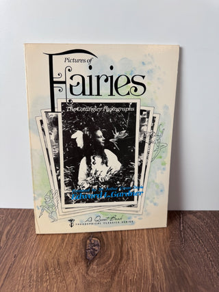 Book Fairies the Cottingley Photographs Edward Gardner 1982 Quest Edition Paperback