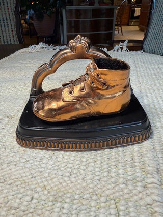 Baby Shoe Bookend