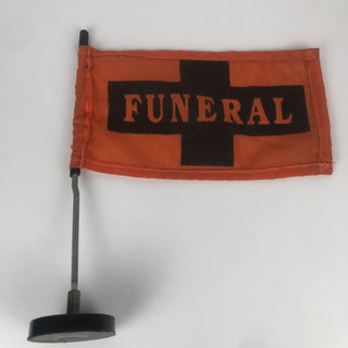 Vntg Funeral Flag Price is Firm