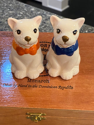 Vintage Dog Salt & Pepper Shakers