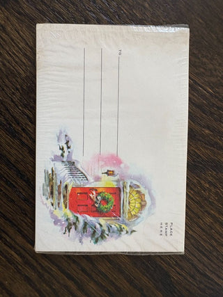 vintage holiday postcards